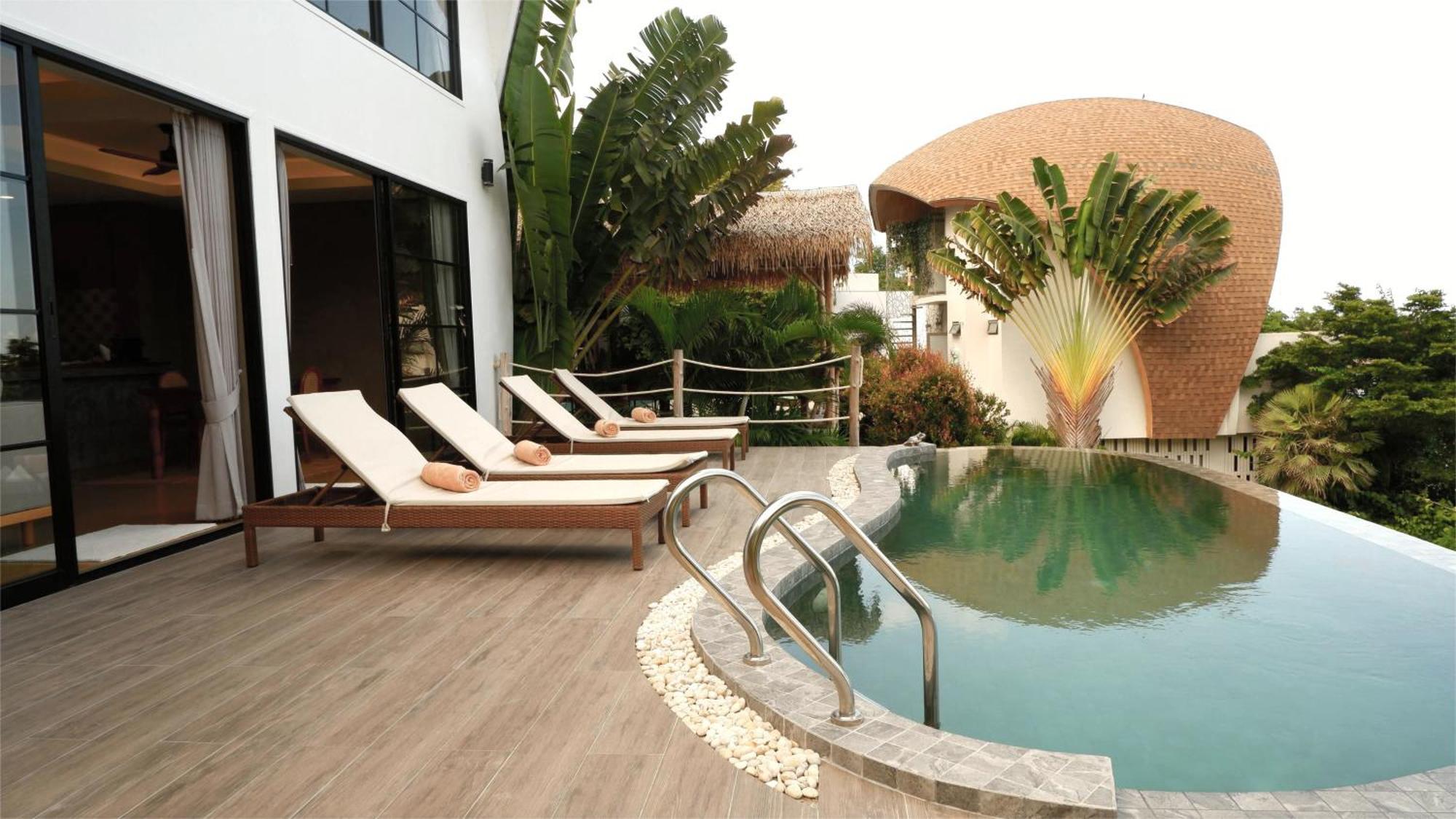 Vila La Quartz Seaview 2br Pantai Chaweng